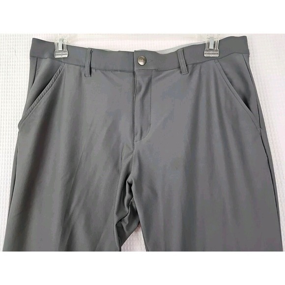 Adidas ~Men's Size 34×32~ Gray Golf Pants Stretch. - Picture 5 of 9